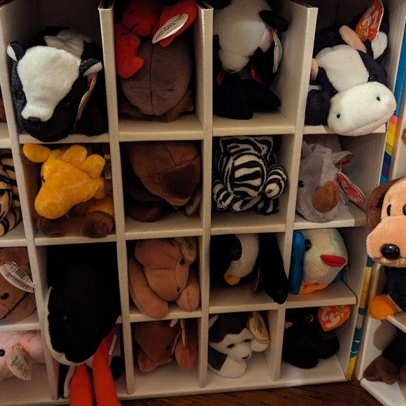 40 TY Beanie Babies and Beanie Ark Carrying Case! - Picture 9 of 10